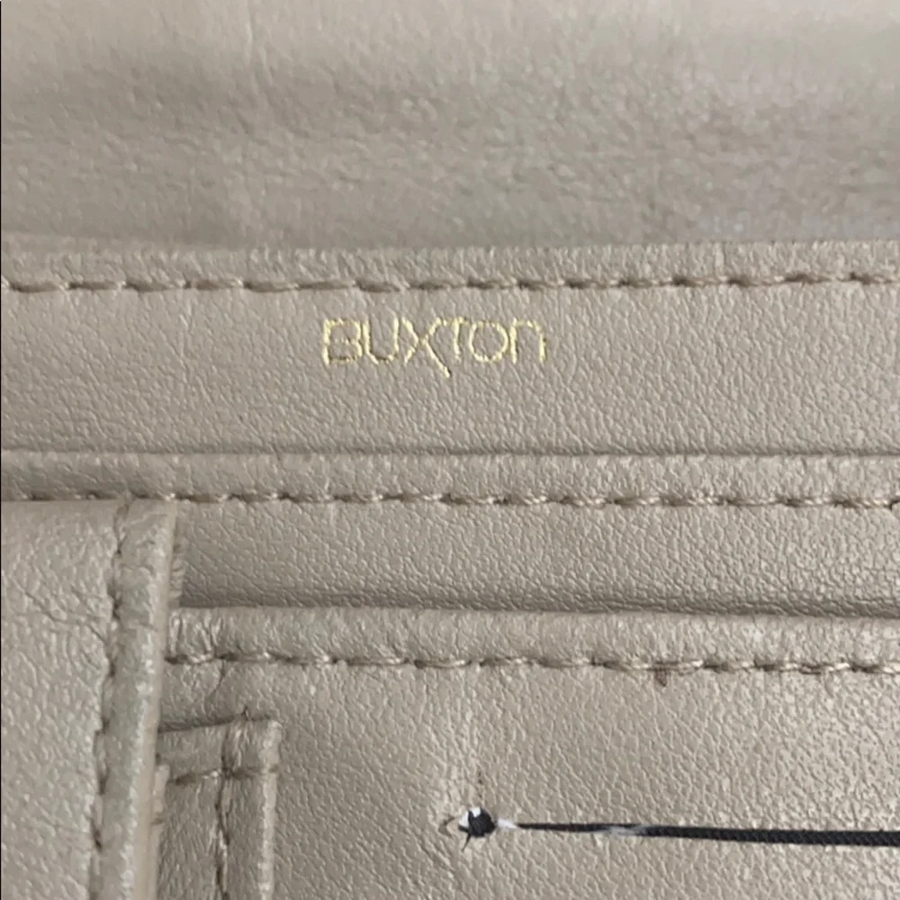 Buxton beige leather